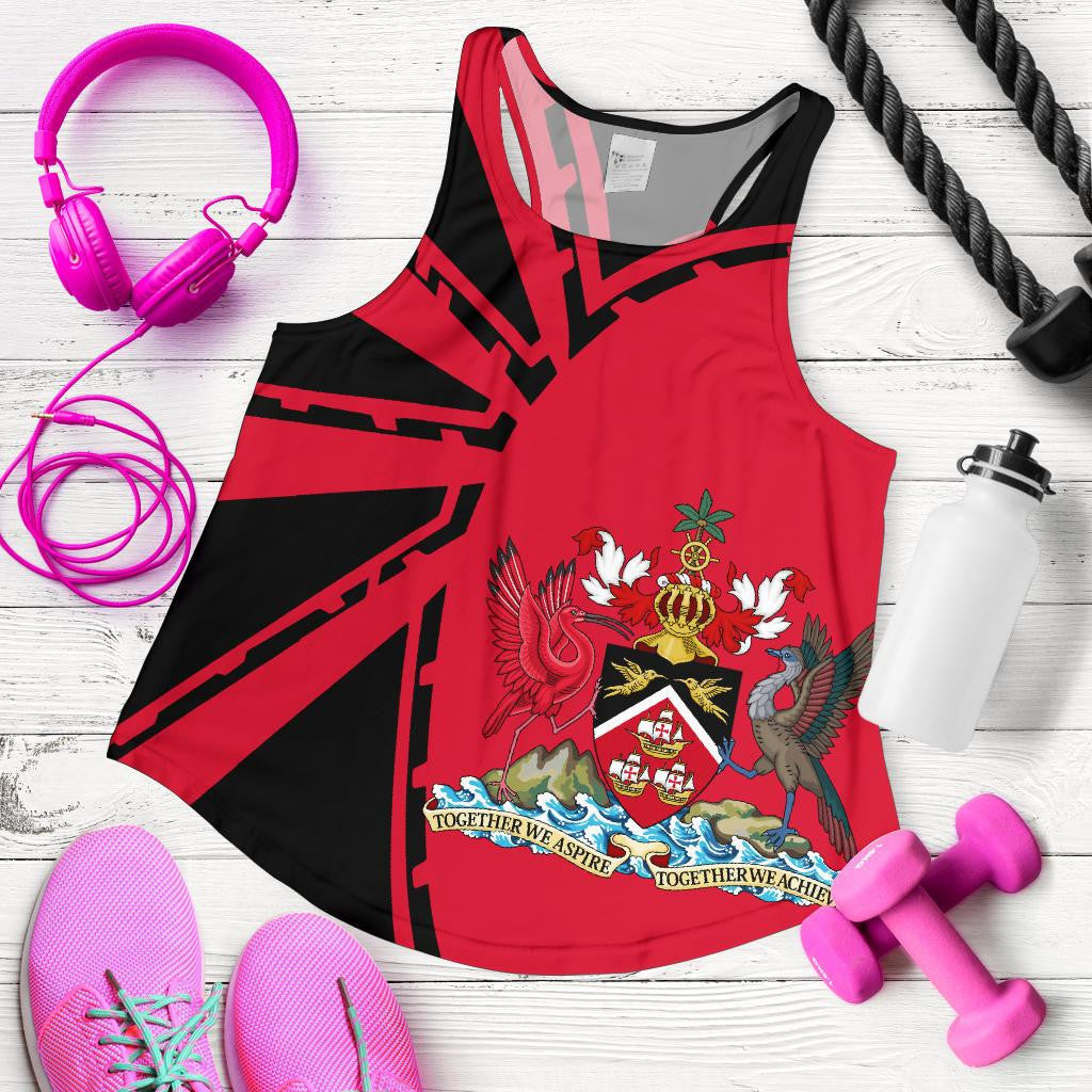 Trinidad Tobago Tank Top For Women Premium Style RLT6 - Wonder Print Shop