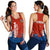 Czech Republic Women Racerback Tank , Smudge Style RLT13 - Wonder Print Shop