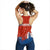 Czech Republic Women Racerback Tank , Smudge Style RLT13 - Wonder Print Shop