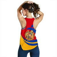 Armenia Women Racerback Tank Version RLT8 - Wonder Print Shop