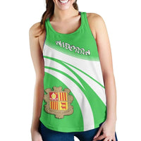 Andorra Coat Of Arms Women Tanktop Cricket RLT8 - Wonder Print Shop