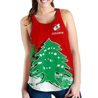 Lebanon Special Women's Racerback Tank RLT6 - Wonder Print Shop