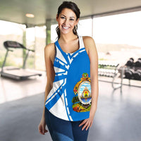 Honduras Tank Top For Women Premium Style RLT8 - Wonder Print Shop
