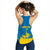 Sweden Women Racerback Tank Smudge Style RLT7 - Wonder Print Shop