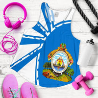 Honduras Tank Top For Women Premium Style RLT8 - Wonder Print Shop