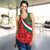 Mexico Women's Racerback Tank, Mexico Coat Of Arms With Aztec Patterns RLT13 - Wonder Print Shop