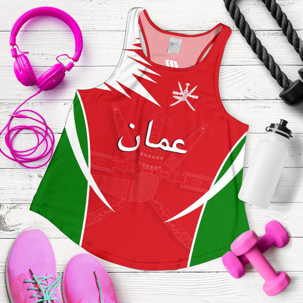 Oman Tank Top Active Style Women RLT13 - Wonder Print Shop