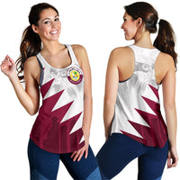 Qatar Women Racerback Tank Falcon RLT12 - Wonder Print Shop
