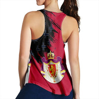 Norway Coat Of Arms Women's Racerback Tank Flag Style RLT7 - Wonder Print Shop
