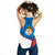 Serbia Women Racerback Tank White Eagle Version RLT7 - Wonder Print Shop
