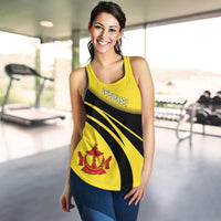 Brunei Coat Of Arms Women Tanktop Cricket RLT7 - Wonder Print Shop
