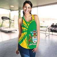 Guyana Tank Top For Women Premium Style RLT8 - Wonder Print Shop