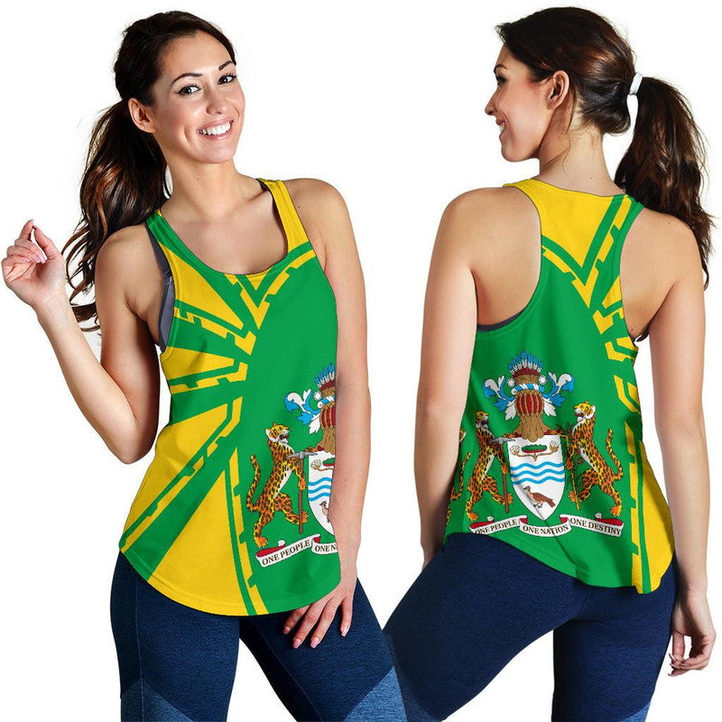 Guyana Tank Top For Women Premium Style RLT8 - Wonder Print Shop