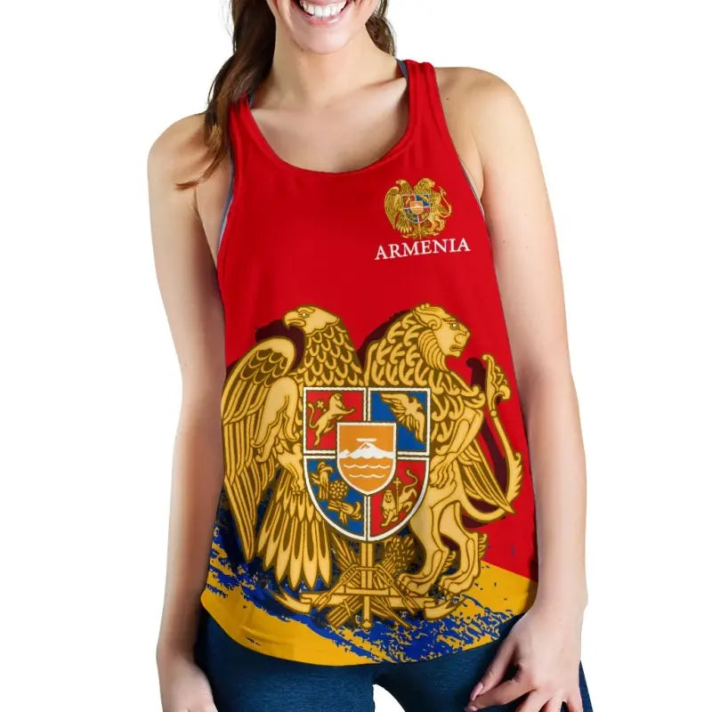 Armenia Special Womens Racerback Tank RLT8 - Wonder Print Shop