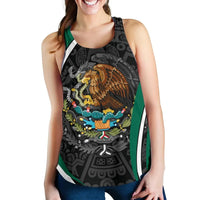 Mexico Women's Racerback Tank, Mexican Spirit Aztec RLT13 - Wonder Print Shop