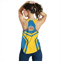 Sweden Coat Of Arms Women Racerback Tank My Style RLT7 - Wonder Print Shop