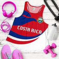 Costa Rica Women Racerback Tank Proud Version RLT13 - Wonder Print Shop