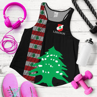 Lebanon, United Women's Racerback Tank RLT6 - Wonder Print Shop