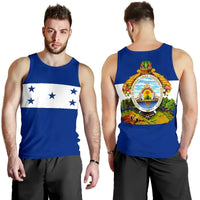 honduras-flag-with-coat-of-arms-men-tank-top