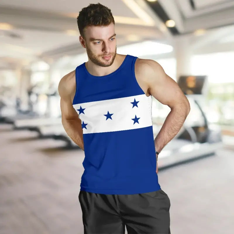 honduras-flag-with-coat-of-arms-men-tank-top