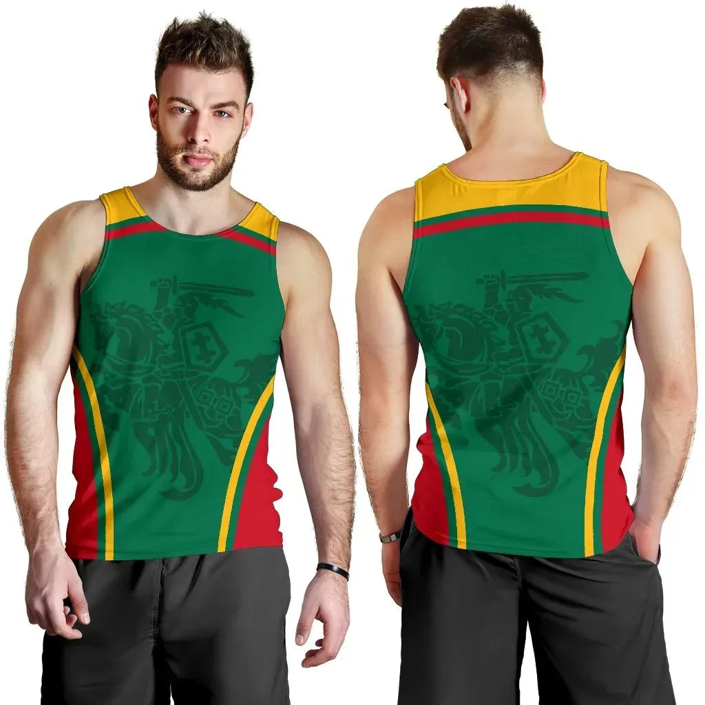 lithuania-mens-tank-top-active-warrior