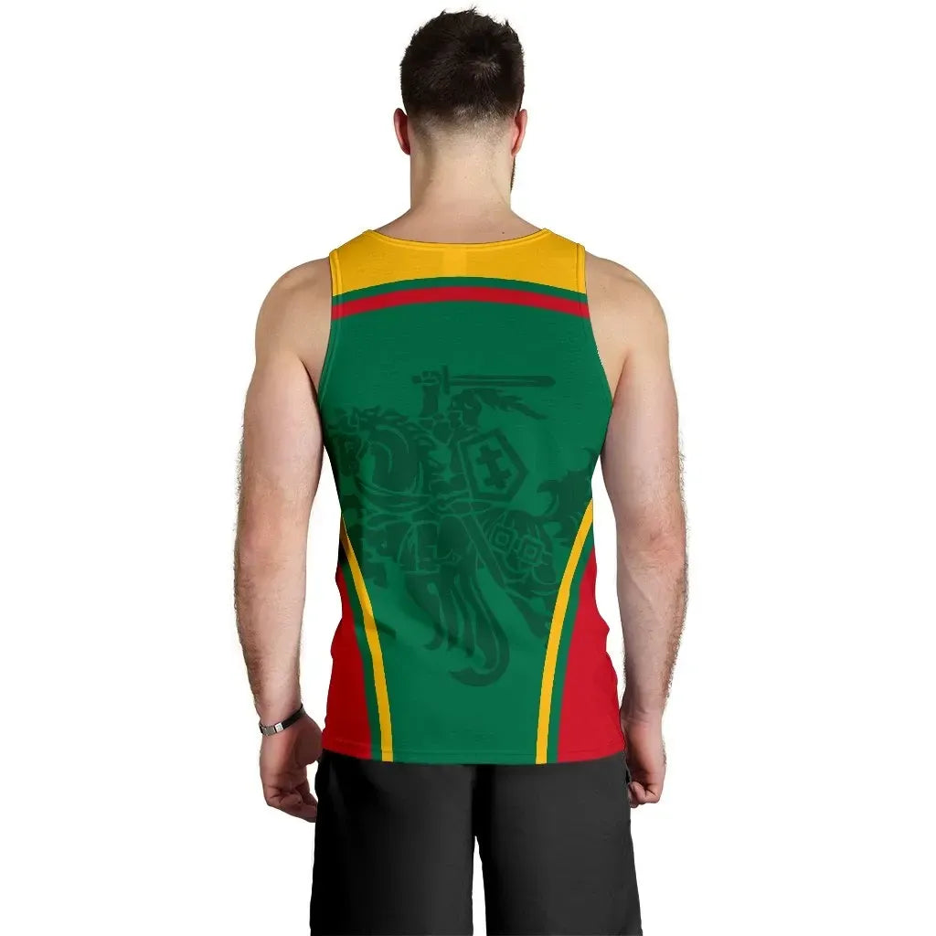lithuania-mens-tank-top-active-warrior