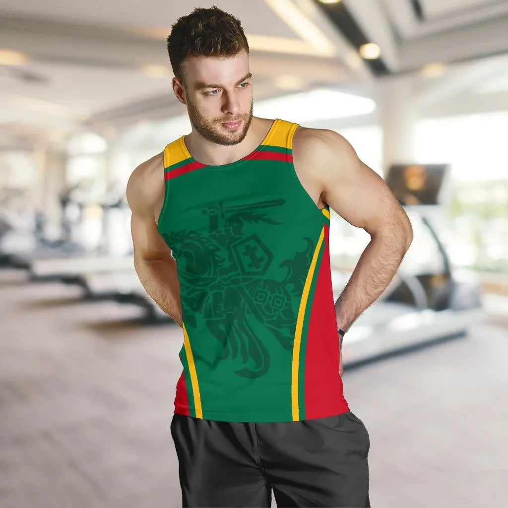 lithuania-mens-tank-top-active-warrior