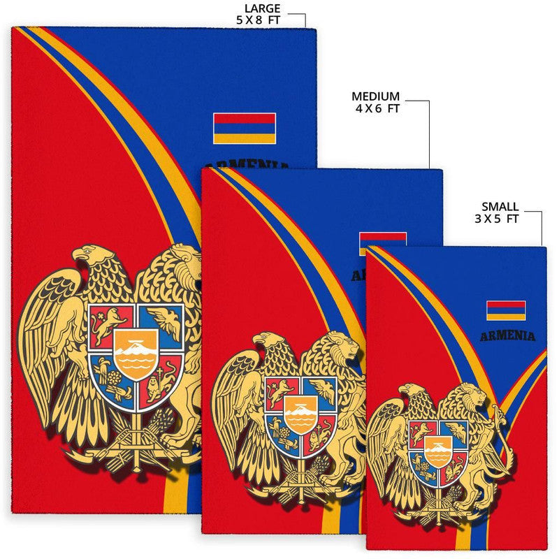Armenia Area Rug - Armenian Pride RLT8 - Wonder Print Shop