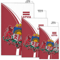 Latvia Area Rug - Latvian Pride RLT6 - Wonder Print Shop
