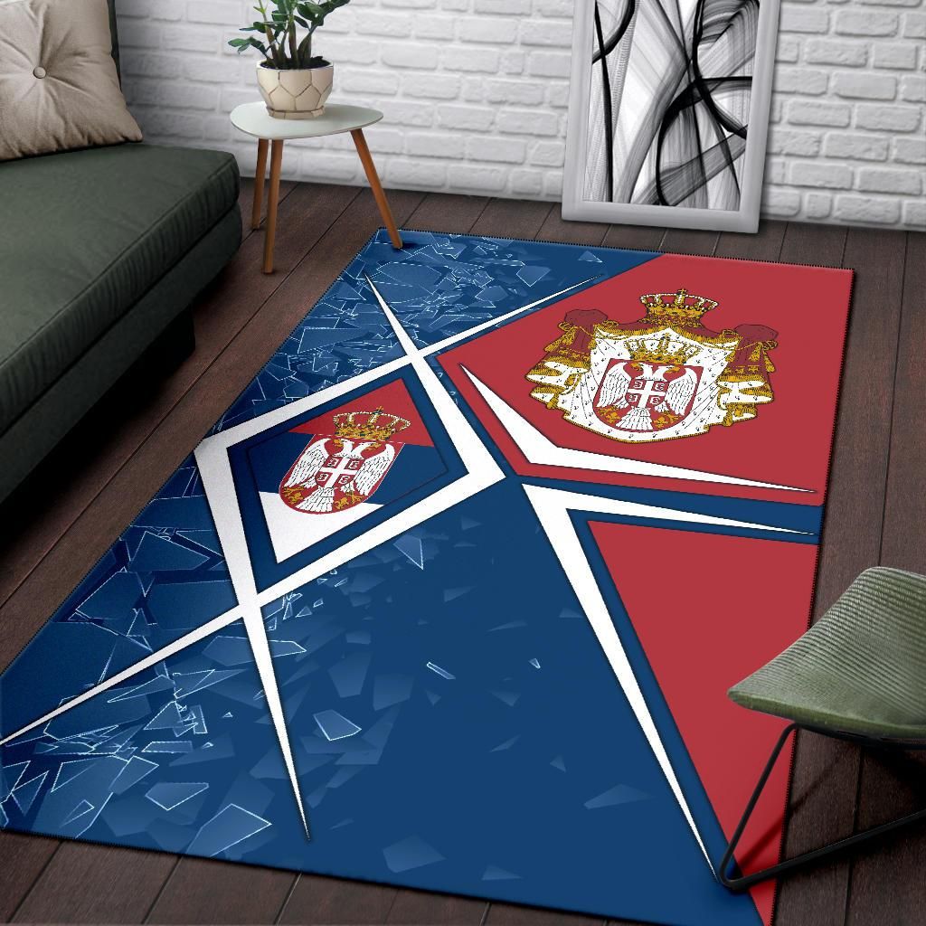 Serbia Area Rug Serbian Legend RLT7 - Wonder Print Shop