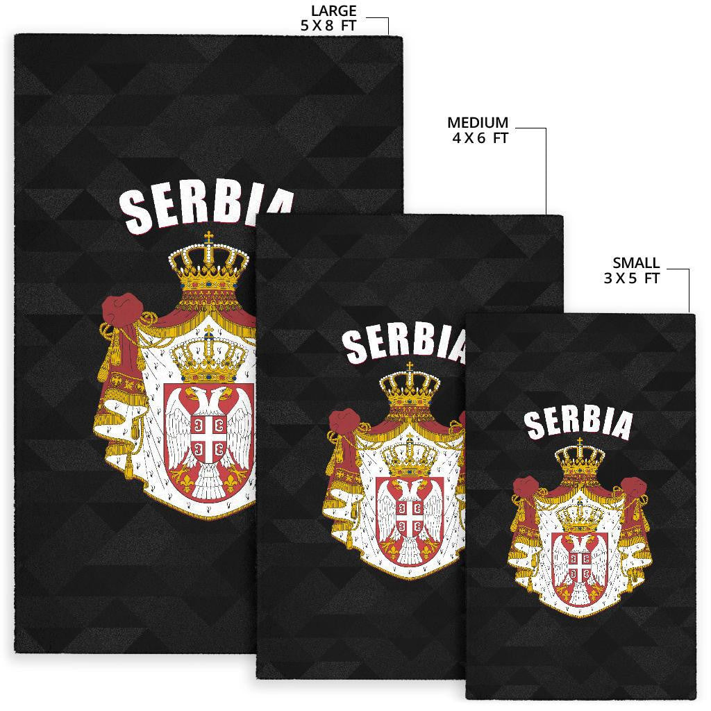 Serbia Area Rug Serbian Is Me Ver 01 RLT7 - Wonder Print Shop
