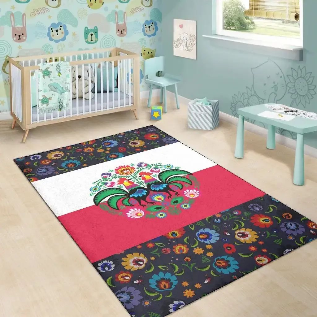 Poland Area Rug Flag of Poland RLT7 - Wonder Print Shop