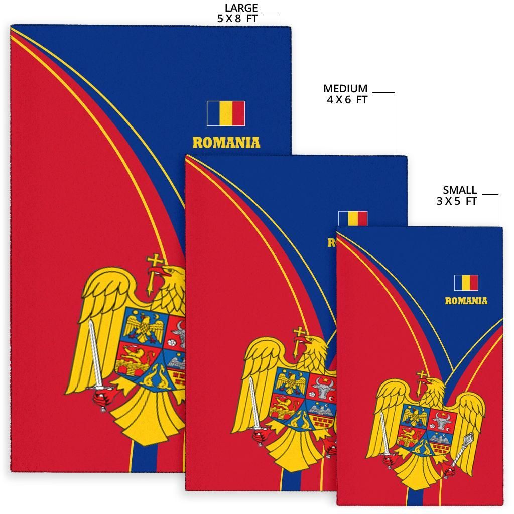 Romania Area Rug Romanian Pride RLT13 - Wonder Print Shop