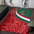 Mexico Area Rug Mexico Coat Of Arms With Aztec Patterns RLT13 - Wonder Print Shop