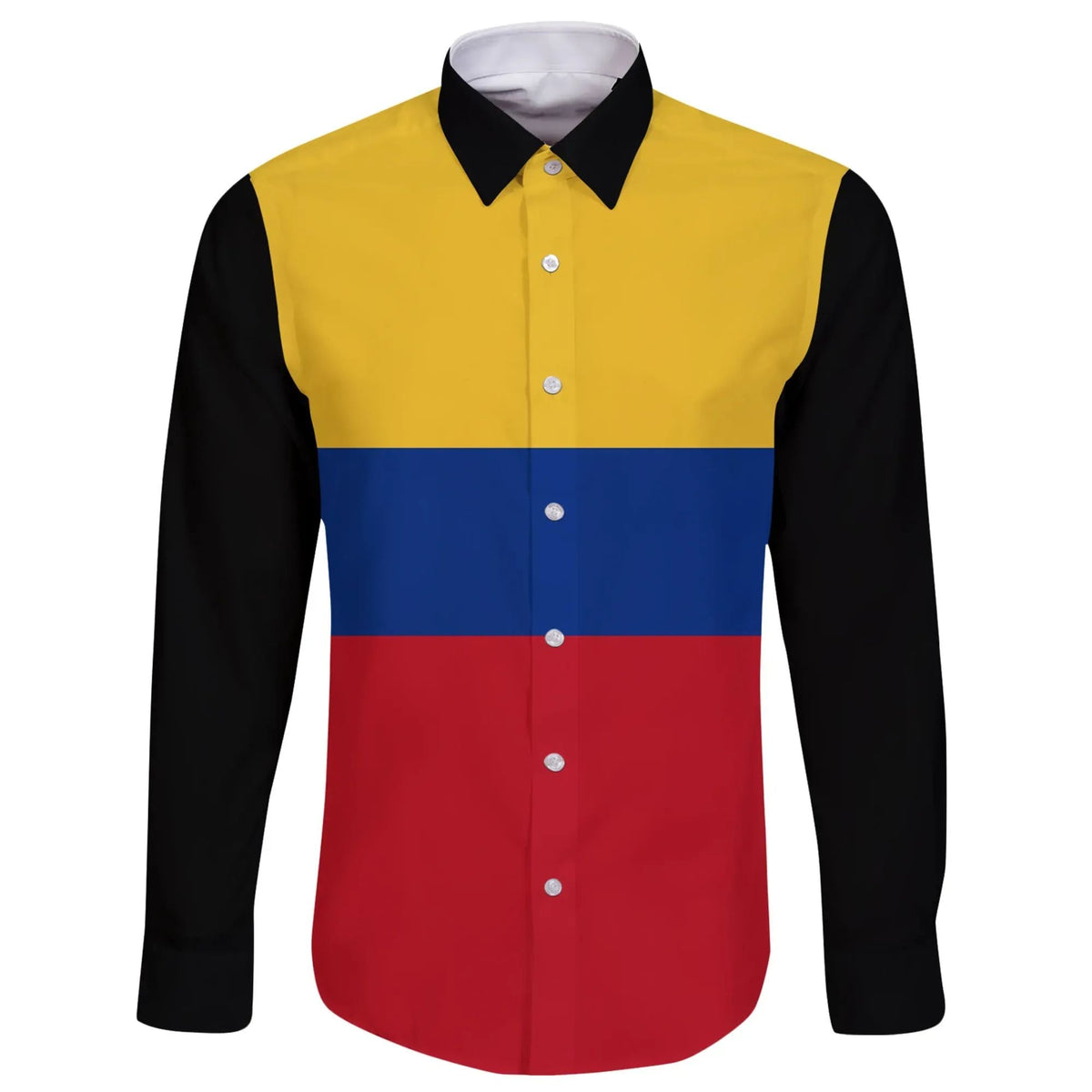 Colombia Long Sleeve Button Shirt RLT7 - Wonder Print Shop