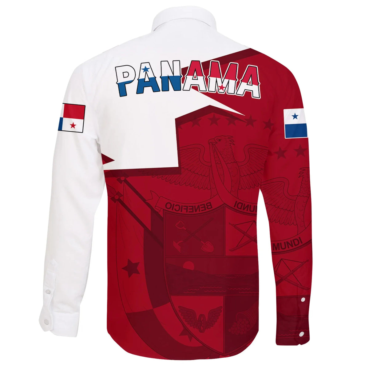 Panama Long Sleeve Button Shirt HOME RLT13 - Wonder Print Shop