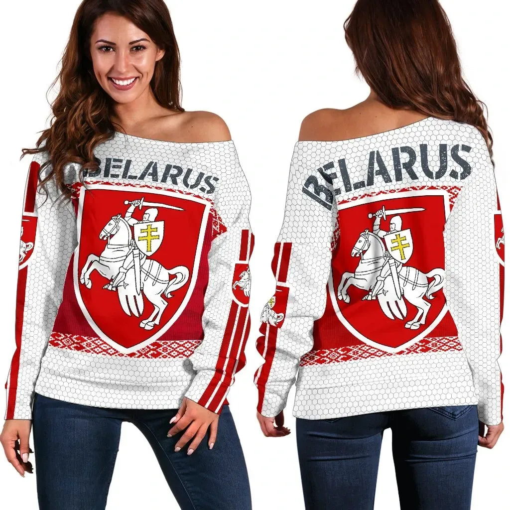 belarus-coat-of-arms-womens-off-shoulder-sweater-special