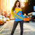 Aruba Women's Off Shoulder Sweater , Aruba Coat Of Arms RLT7 - Wonder Print Shop