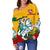 (Lietuva) Lithuania Special Off Shoulder Sweater RLT6 - Wonder Print Shop