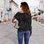 Best Koi Fish Tattoo Style Off Shoulder Sweater RLT8 - Wonder Print Shop