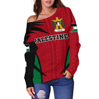 Palestine Sweater Shoulder Active RLT13 - Wonder Print Shop