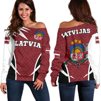 Latvia Sweater Shoulder Active RLT6 - Wonder Print Shop