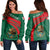 Mexico Coat Of Arms Shoulder Sweater Cricket RLT13 - Wonder Print Shop
