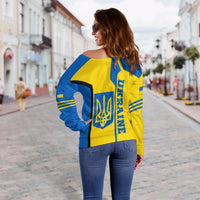 Ukraine Off Shoulder Sweater New Platform RLT7 - Wonder Print Shop
