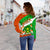Niger Women Off Shoulder Sweater Sporty Style RLT8 - Wonder Print Shop