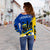 Ukraine Off Shoulder Sweater Special RLT7 - Wonder Print Shop