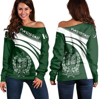 Pakistan Coat Of Arms Shoulder Sweater Cricket RLT13 - Wonder Print Shop