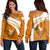 Cyprus Coat Of Arms Shoulder Sweater Cricket RLT13 - Wonder Print Shop
