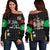 Saint Kitts and Nevis Off Shoulder Sweater Exclusive Edition RLT6 - Wonder Print Shop