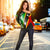 Saint Kitts and Nevis Women's Off Shoulder Sweater, Saint Kitts and Nevis Flag RLT6 - Wonder Print Shop